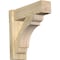 Ekena Millwork Olympic Block Rough Sawn Outlooker, Douglas Fir, 6"W x 18"D x 18"H OUT06X18X18OLY05RDF - alternate 1